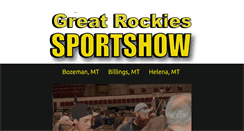 Desktop Screenshot of greatrockiesshow.com